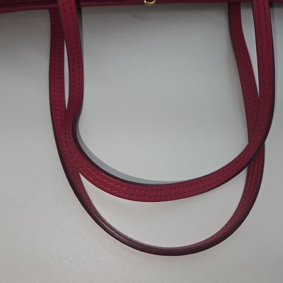 Louis Vuitton Brown and Pink Monogram Tote Bag - Picture 9 of 10
